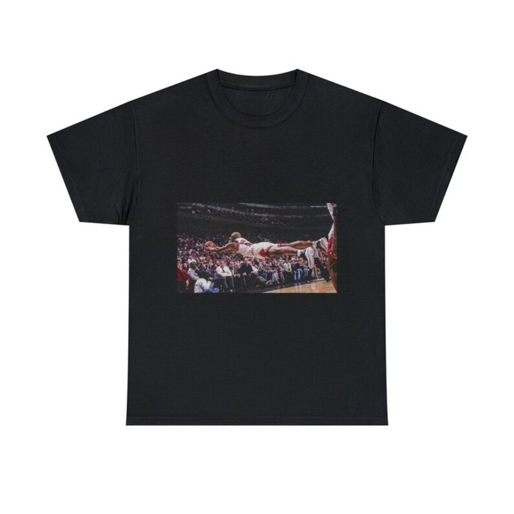 Dennis Rodman Iconic Photo Vintage Tee, Basketball Fan, Sport Fan T-Shirt